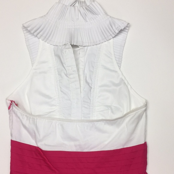 White and Pink halter dress - Picture 4 of 4